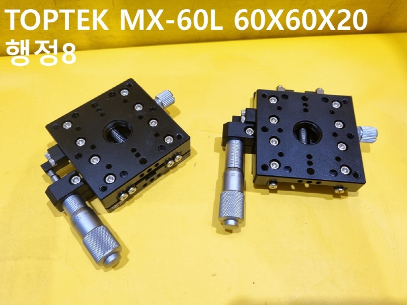 TOPTEK MX-60L 60X60X20 행정8 스테이지 중고 대당가격 FA부품 