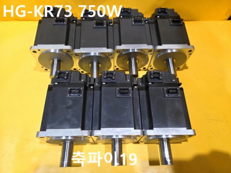 미쓰비시 HG-KR73 750W 중고 서보모터 대당가