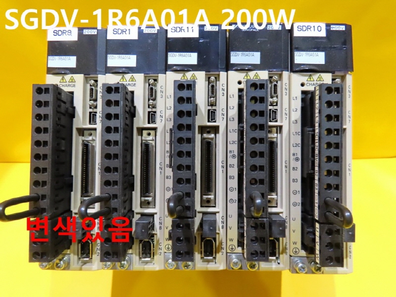 야스카와 SGDV-1R6A01A 200W 중고 서보드라이브 대당가격 FA부품