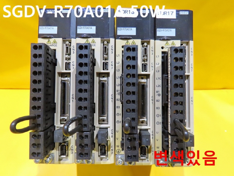 야스카와 SGDV-R70A01A 50W 중고 서보드라이브 대당가격 CNC 부품