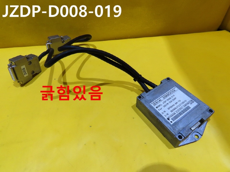 야스카와 JZDP-D008-019 중고 엔코더 FA부품