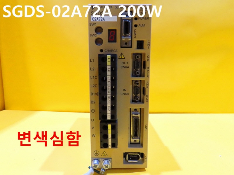 야스카와 SGDS-02A72A 200W 중고 서보앰프 자동화부품