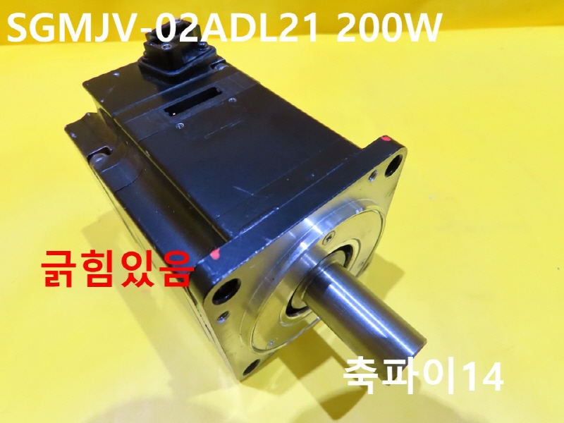 야스카와 SGMJV-02ADL21 200W 중고 서보모터 FA부품