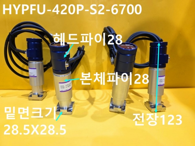 TEM TECH LAB HYPFU-420P-S2-6700 중고 압력센서 대당가