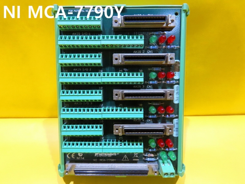 NATIONAL INSTRUMENTS MCA-7790Y 중고 티미널 기계부품