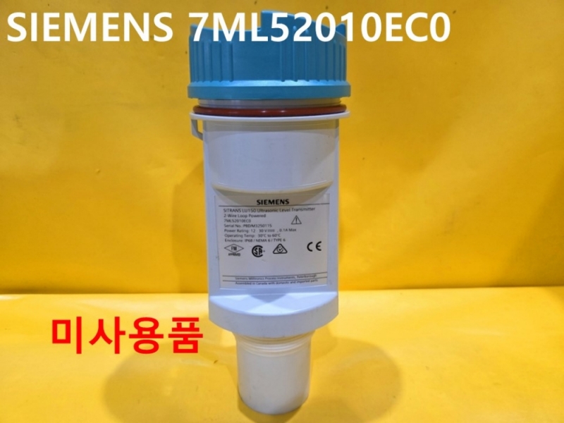 SIEMENS 7ML52010EC0 레벨 트렌스미터 미사용품 FA부품
