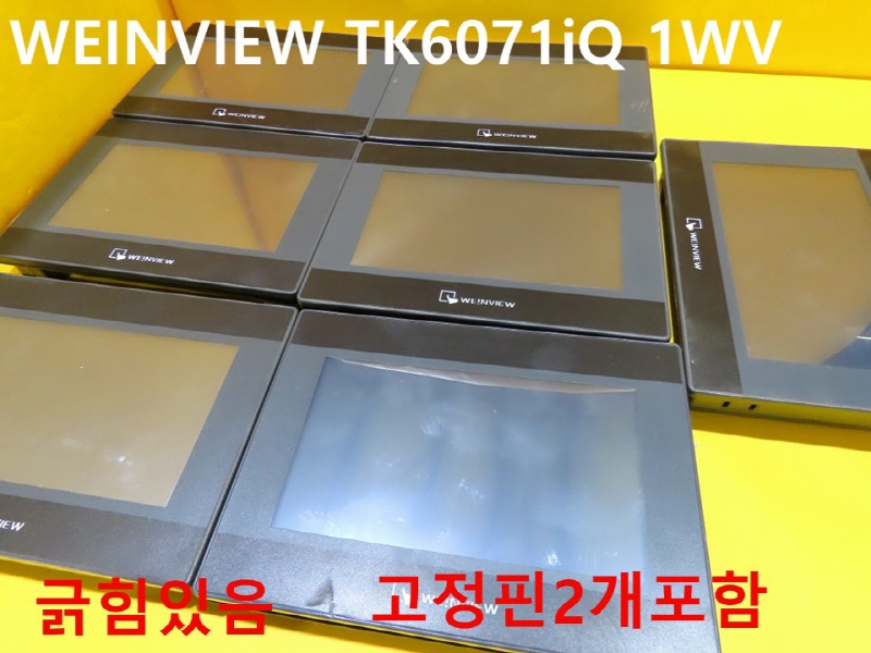 WEINVIEW TK6071iQ 1WV 중고 터치스크린 대당가격 CNC부품