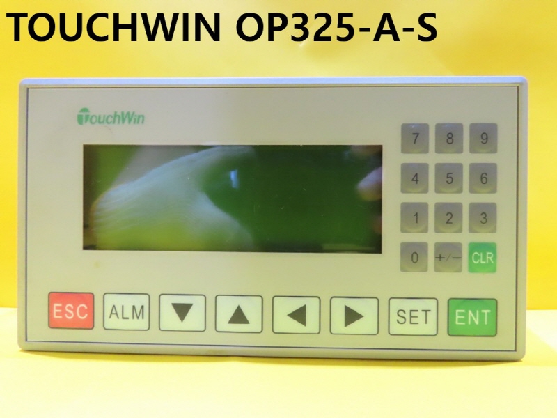 WUXI XINJE TOUCHWIN OP325-A-S 중고 터치스크린 기계부품