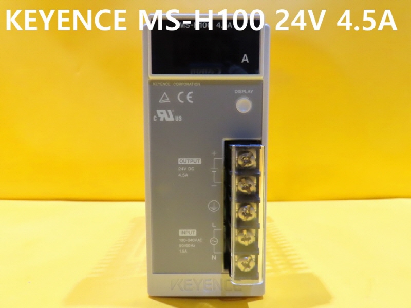 KEYENCE MS-H100 24V 4.5A 중고SMPS 자동화부품