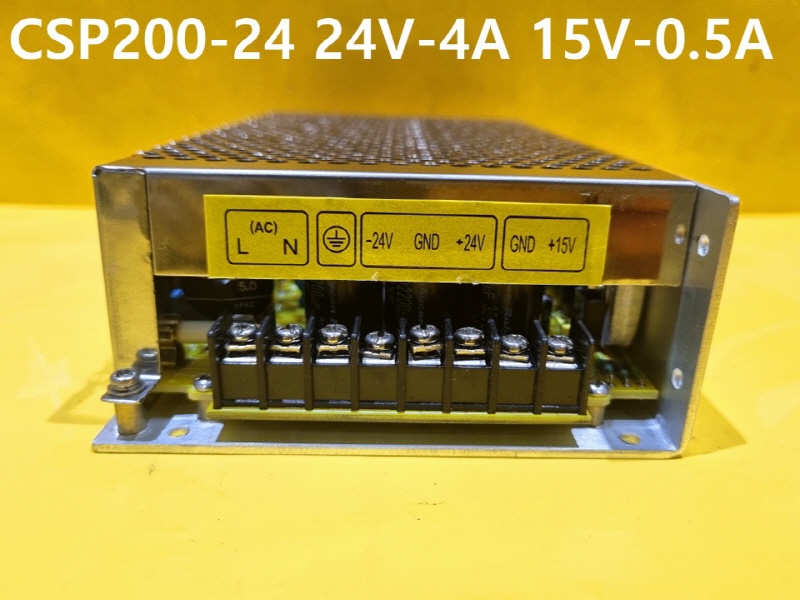 SUNNY CSP200-24 24V-4A 15V-0.5A SMPS 중고 기계부품