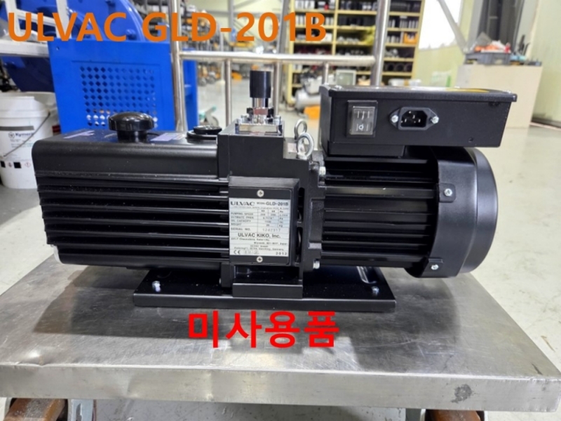 ULVAC GLD-201B 단상 220V 오일 로터리 진공펌프 미사용품