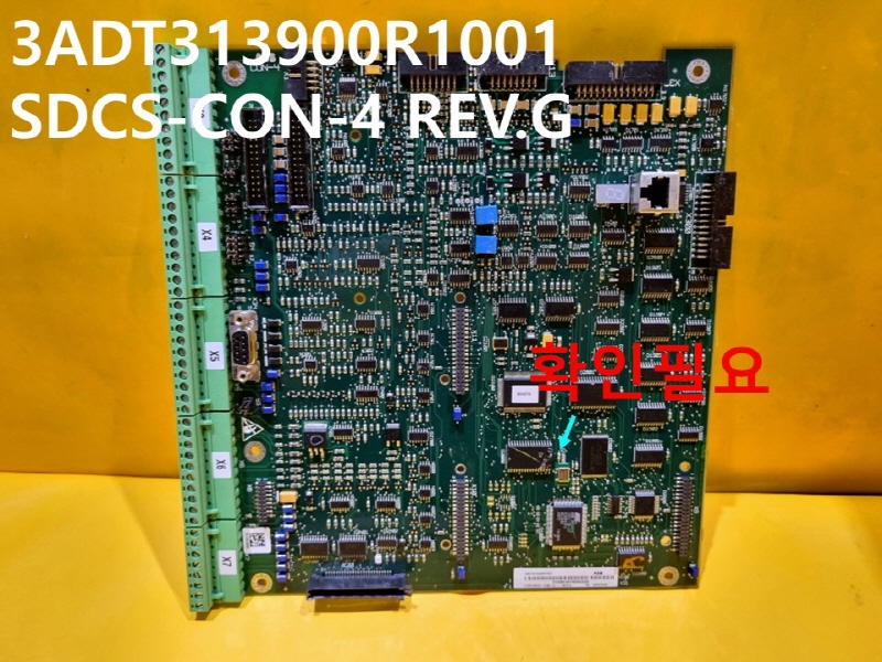 ABB 3ADT313900R1001 SDCS-CON-4 REV.G 중고 PCB 기계부품